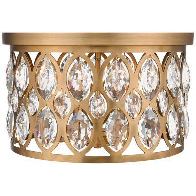Z-lite Dealey By  Heirloom Brass 15.75 Inch 4 Light Chandelier