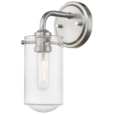 Z-lite Delaney 11 3/4" High Brushed Nickel Wall Sconce