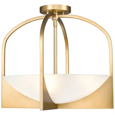 Z-lite Devon 18" Wide Modern Gold 4-light Ceiling Light
