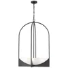 Z-lite Devon By  Matte Black 6 Light Chandelier