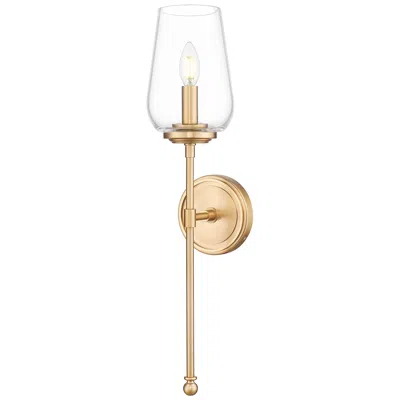 Z-lite Dominique By  Modern Gold 1 Light Wall Sconce