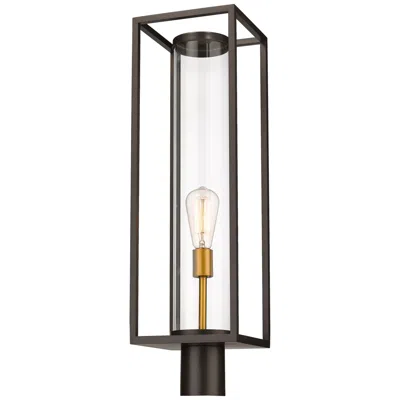 Z-lite Dunbroch 27 3/4" High Deep Bronze Outdoor Post Light