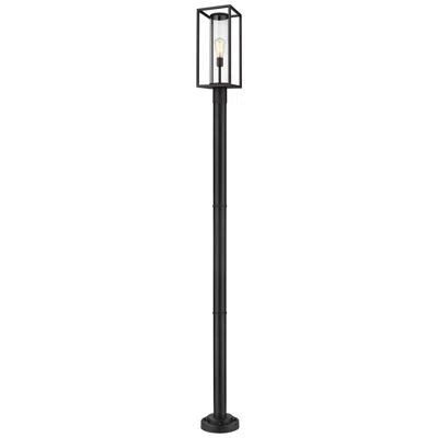 Z-lite Dunbroch By  Black 95.5 Inch 1 Light Outdoor Post Mounted Fixture