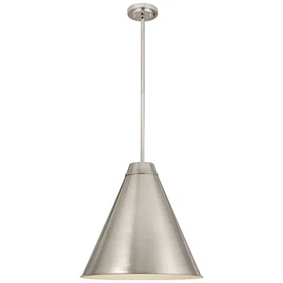 Z-lite Eaton By  Brushed Nickel 24 Inch 1 Light Pendant