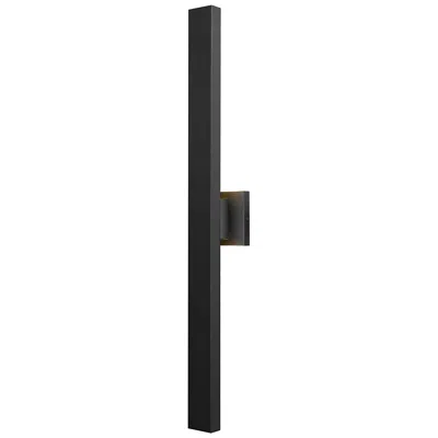 Z-lite Edge 33 1/4" High Black Led Outdoor Wall Light