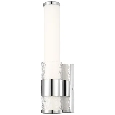 Z-lite Egon By  Chrome Led 1 Light Wall Sconce