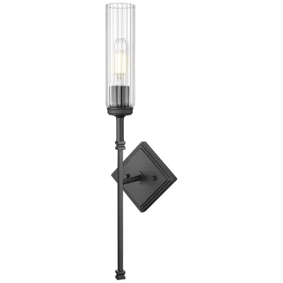 Z-lite Esme By  Matte Black 1 Light Wall Sconce
