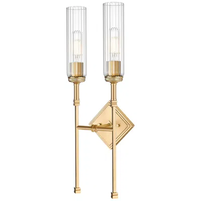 Z-lite Esme By  Modern Gold 2 Light Wall Sconce