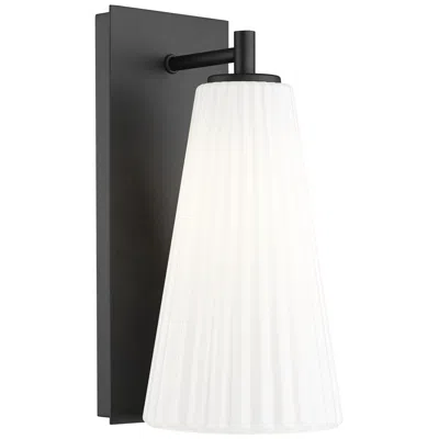 Z-lite Farrell By  Matte Black 6 Inch 1 Light Wall Sconce