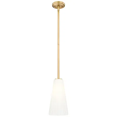 Z-lite Farrell By  Modern Gold 7.25 Inch 1 Light Pendant