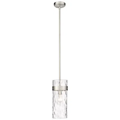 Z-lite Fontaine 6 1/2" Wide Brushed Nickel Mini Pendant