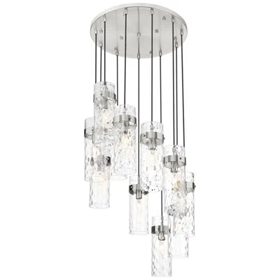 Z-lite Fontaine By  Brushed Nickel 26.25 Inch 11 Light Chandelier