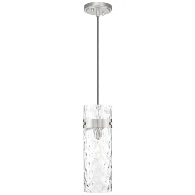 Z-lite Fontaine By  Brushed Nickel 8 Inch 1 Light Pendant