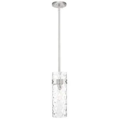 Z-lite Fontaine By  Brushed Nickel 8 Inch 1 Light Pendant