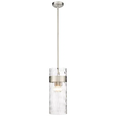 Z-lite Fontaine By  Brushed Nickel 9 Inch 3 Light Pendant