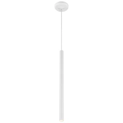 Z-lite Forest 4 3/4" Wide Matte White Led Mini Pendant