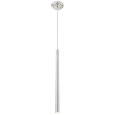 Z-lite Forest By  Brushed Nickel 1 Light Mini Pendant