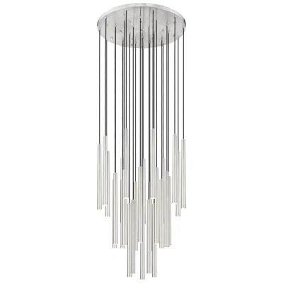 Z-lite Forest By  Brushed Nickel 36 Inch 27 Light Chandelier