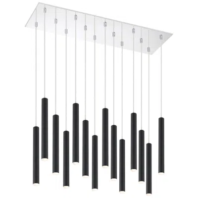 Z-lite Forest By  Chrome 14 Light Chandelier