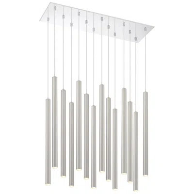 Z-lite Forest By  Chrome 14 Light Chandelier