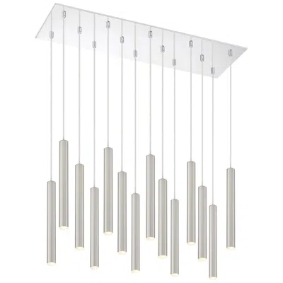 Z-lite Forest By  Chrome 14 Light Chandelier