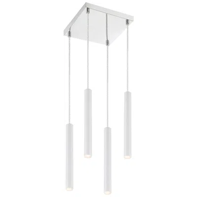 Z-lite Forest By  Chrome 4 Light Chandelier