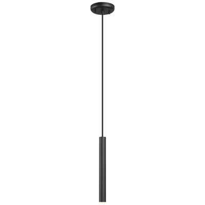 Z-lite Forest By  Matte Black 4.75 Inch 1 Lightpendant