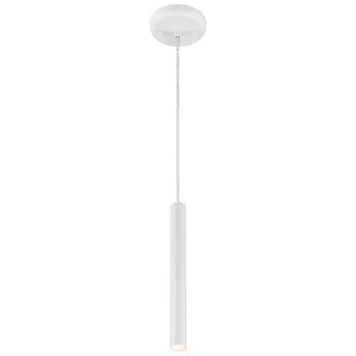Z-lite Forest By  Matte White 1 Light Mini Pendant