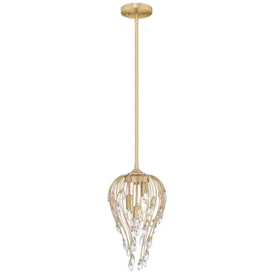 Z-lite Gabriella By  9 Inch Modern Gold 3 Light Pendant