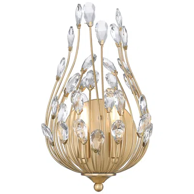Z-lite Gabriella By  Modern Gold 2 Light Wall Sconce