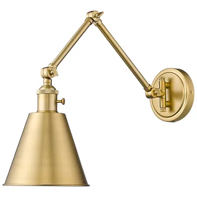 Z-lite Gayson By  Modern Gold 1 Light Wall Sconce