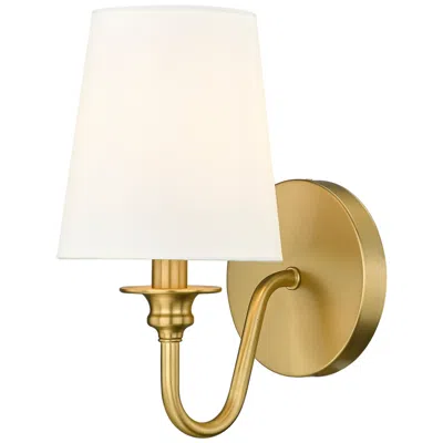 Z-lite Gianna 10 1/4" High Modern Gold Wall Sconce