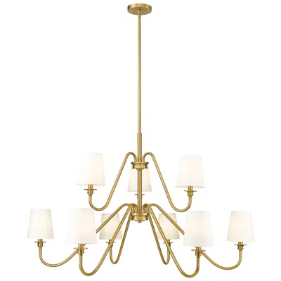 Z-lite Gianna By  Modern Gold 9 Light Chandelier
