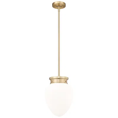 Z-lite Gideon By  Modern Gold 1 Light Pendant