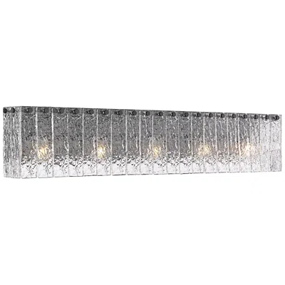 Z-lite Glacier 36 3/4" Wide Matte Black Vanity Bath Light