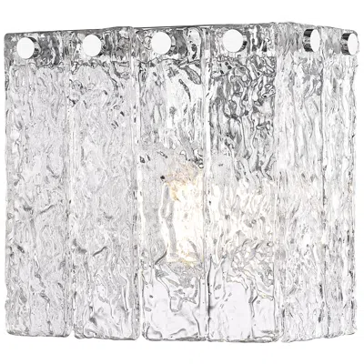 Z-lite Glacier 7" High Chrome Wall Sconce