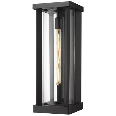Z-lite Glenwood 20 1/4" High Black Outdoor Wall Light