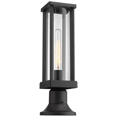 Z-lite Glenwood By  Black 16 Inch 1 Light Outdoor Pier Mounted Fixture