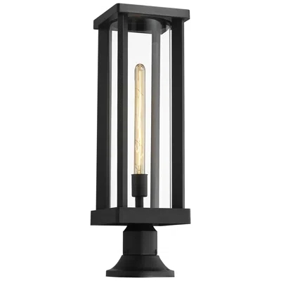 Z-lite Glenwood By  Black 22 Inch 1 Light Outdoor Pier Mounted Fixture