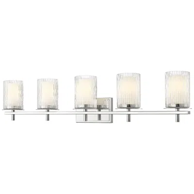 Z-lite Grayson By  Chrome 5 Light Vanity