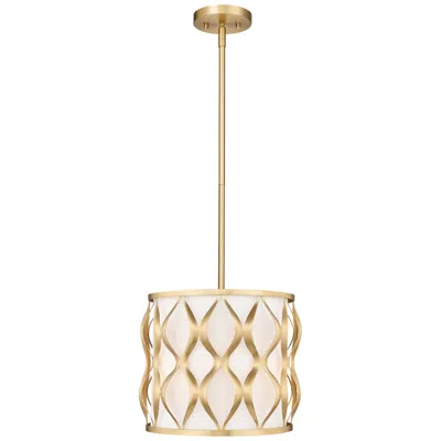 Z-lite Harden By  Modern Gold 3 Light Pendant