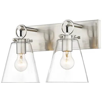Z-lite Harper By  Brushed Nickel 2 Light Vanity