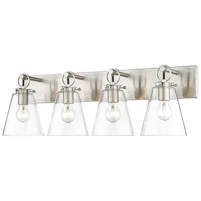 Z-lite Harper By  Brushed Nickel 31.25 Inch 4 Light Vanity
