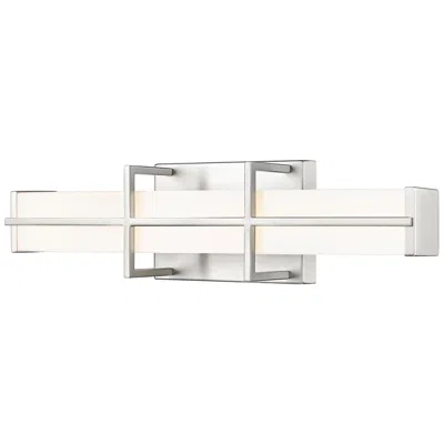 Z-lite Harrison 18" Wide Brushed Nickel Led Bath Light