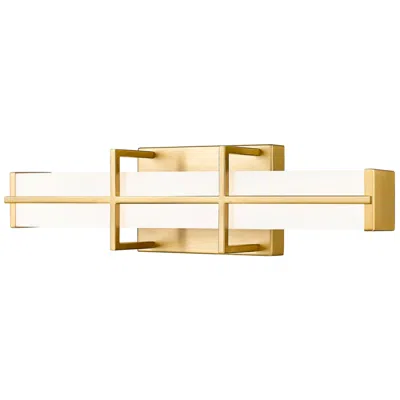 Z-lite Harrison 18" Wide Modern Gold Led Bath Light