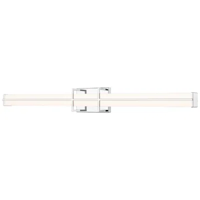 Z-lite Harrison 40" Wide Chrome Led Vanity Bath Light