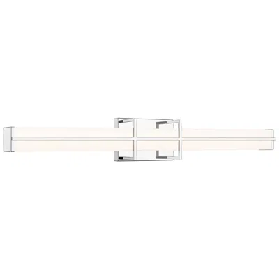 Z-lite Harrison By  Chrome 1 Light Vanity