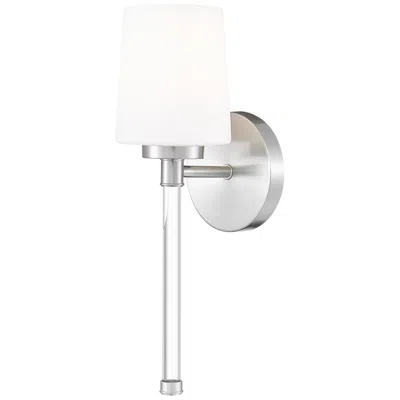 Z-lite Henri By  Brushed Nickel 1 Light Wall Sconce