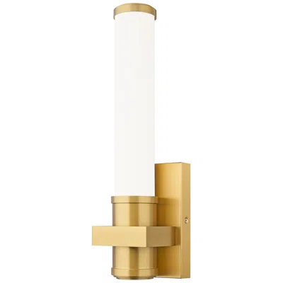 Z-lite Idris 16 1/2" High Modern Gold Ada Led Wall Sconce