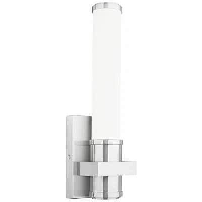 Z-lite Idris By  Brushed Nickel 4 Inch 1 Light Wall Sconce